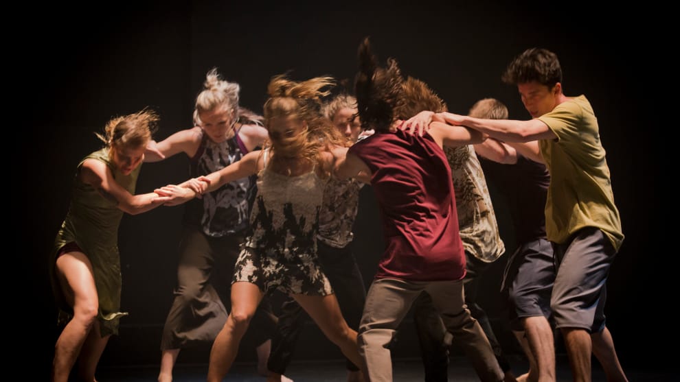 'Attractor' by Dancenorth and Lucy Guerin Inc won Best Dance Production and Best Choreography in a Ballet, Dance or Physical Theatre for Gideon Obarzaenek and Lucy Guerin.