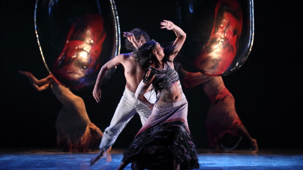 'Bennelong' expresses the clash between two cultures eloquently. Photo: Tony Lewis.