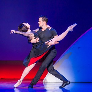 Leanne Cope and Robert Fairchild.