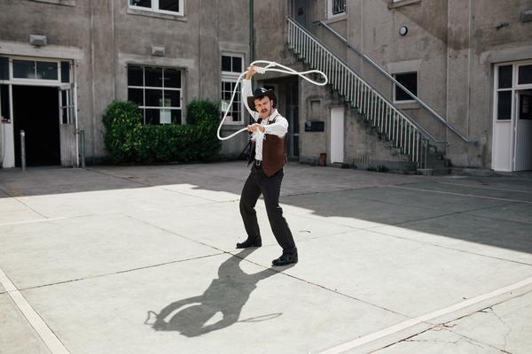 Michael Smith 'Cowboy'. Photography by Anne Moffat