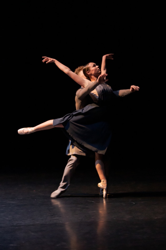 Emma McWhinnie and Rilee Scott in 'Storm Surge'. Photo by Stephen A'Court.