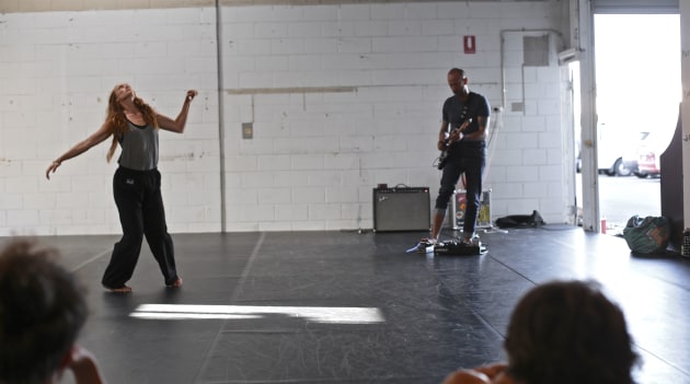 The Farm's Kate Harman and Ben Ely (Regurgitator) presenting a stripped-down staging of 'Depthless' to Bare Bones 2017, ahead of its debut at Supercell.&nbsp;&nbsp;