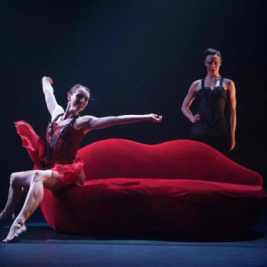 Michelle Barnett and Elise May.  Photo: Dylan Evans.