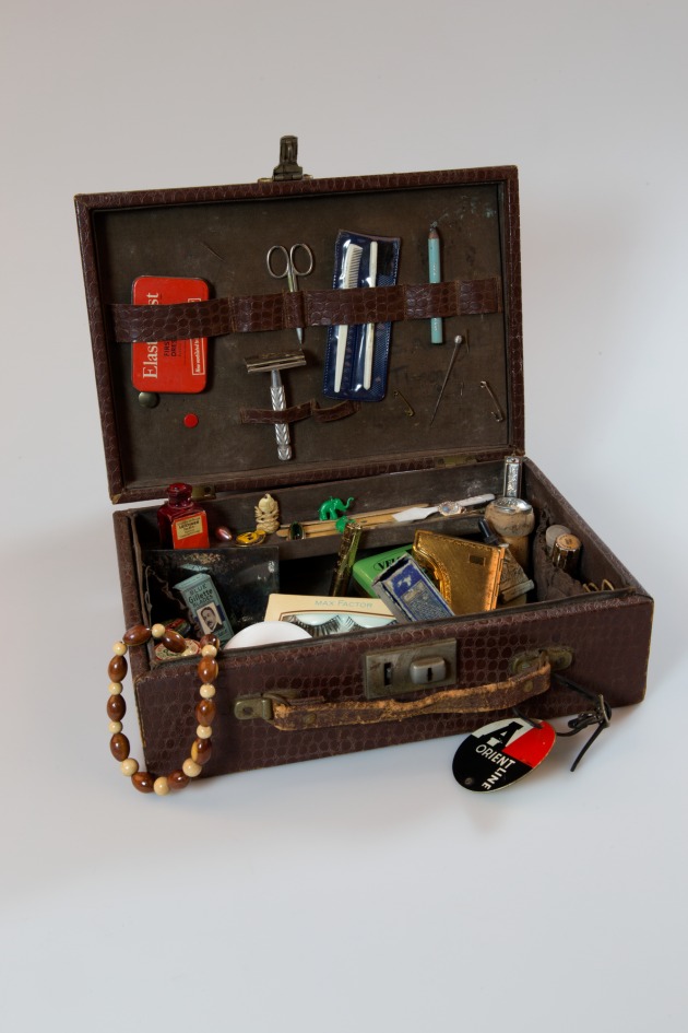 Barbara Angell's make-up case.