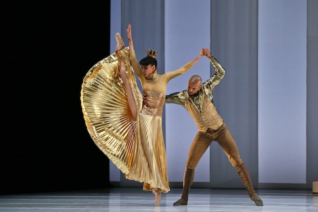 ''Lac' offers fierce stabbing kicks that refuse to linger at the top of the phrase. Photo: Jeff Busby.