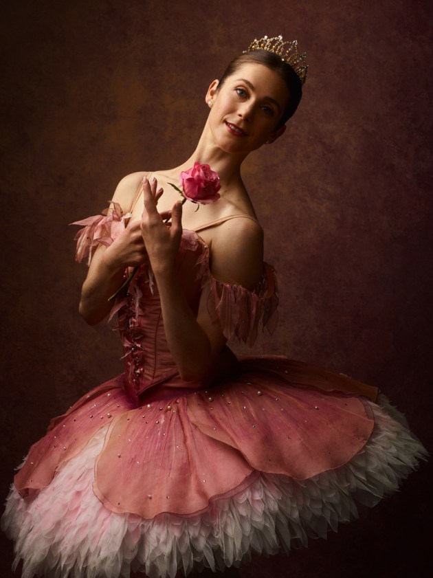 Sharni Spencer in David McAllister's Sleeping Beauty. Photo credit Simon Eeles.