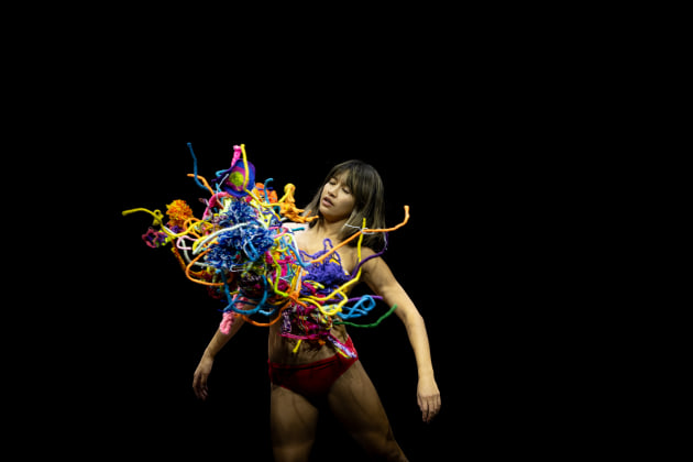 Dancenorth&rsquo;s Wayfinder bursts with colour, rhythm and joy in a tribute to human connection and collective energy.
Photo by Amber Haines