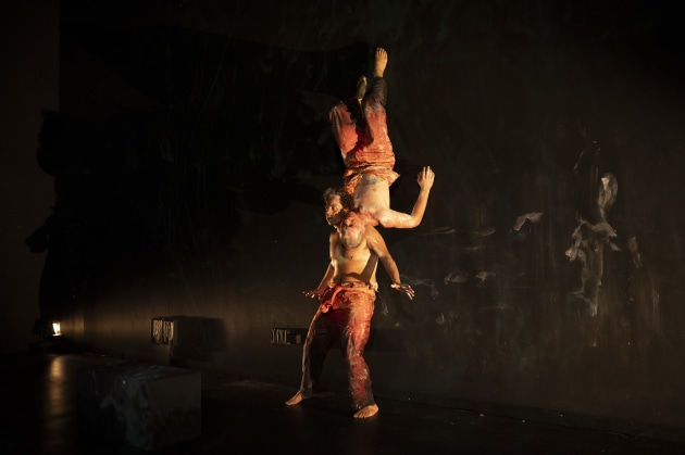 The Other Side of Me by Gary Lang NT Dance Company tells a story of spirit, memory and return through deeply grounded movement.
Photo by Paz Tassone