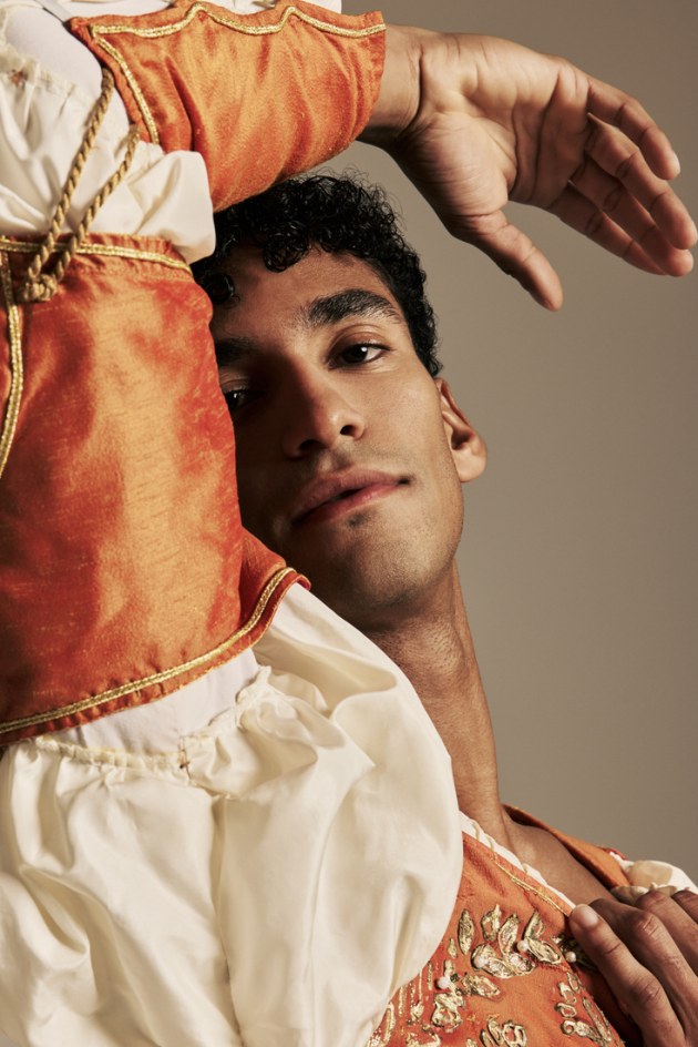 Davi Ramos as Romeo in Romeo and Juliet (Cranko), The Australian Ballet. Photo: Pierre Toussaint, 2025.