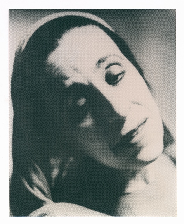 Austrian modern dance pioneer, Gertrud Bodenwieser. Gift of Barbara Cuckson.