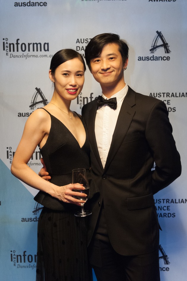 Ako Kondo (with partner Chengwu Guo), winner of Most Outstanding Female Dancer.
Photo: Samara Clifford