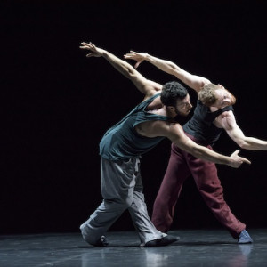 Dancers Brigel Gjoka & Riley Watts in Duo. Photo: Bill Cooper.