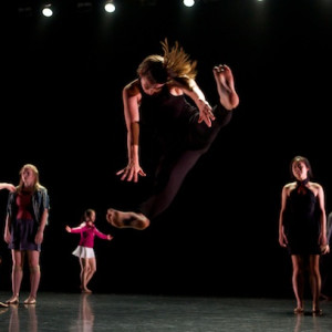 Natalie Kolobaric & cast in Gavin Webber&rsquo;s My Number is&hellip; Photo: Fiona Cullen.