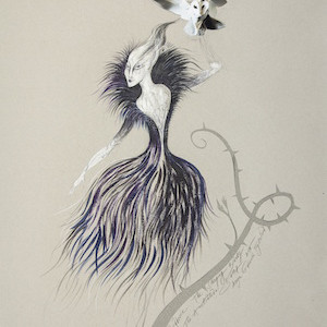 Costume design by Gabriela Tylesova for Carabosse in The Sleeping Beauty, The Australian Ballet, 2015, Gift of The Australian Ballet, 2015.