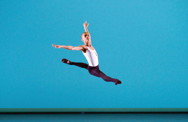 Gold medal winner Leroy Mokgatl at the Genee International Ballet Competition 2015. Photo: Elliott Franks & Royal Academy of Dance.