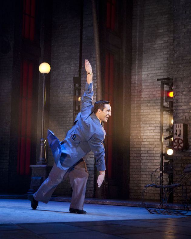 In Singin' in the Rain. Photo: Andrew Barclay.