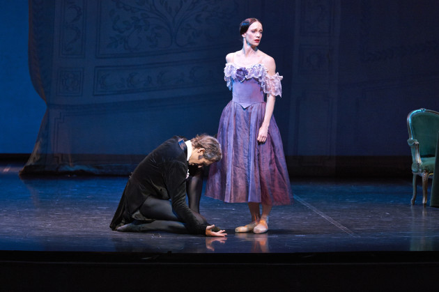Jayne Smeulders and Jiri Jelinek in Onegin. Photo: Jon Green.