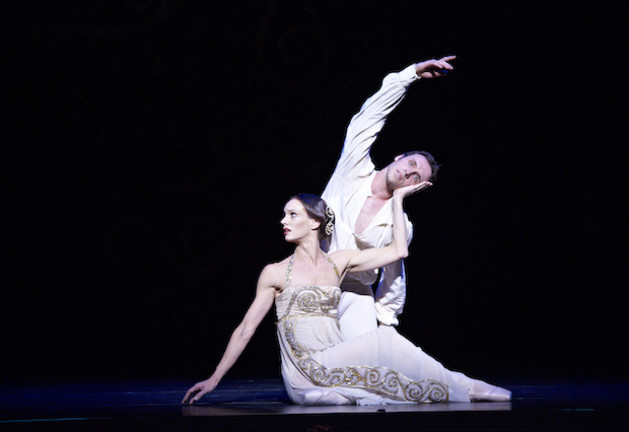 Jayne Smeulders and Sergey Pevnev in Diamonds. Photo: Jon Green.