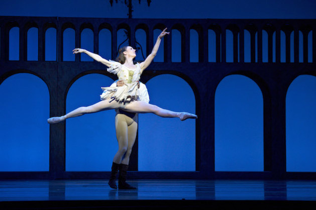 Jayne Smeulders in Taming of the Shrew. Photo: Jon Green.