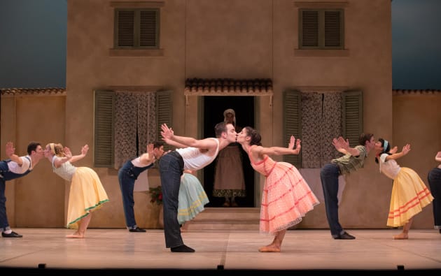 From left: Vito Bernasconi and Lisa Edwards, Alexander Idaszak, Victor Estevez and Laura Hidalgo, Joel Woellner and Lina Kim.
Photo: DAVID KELLY