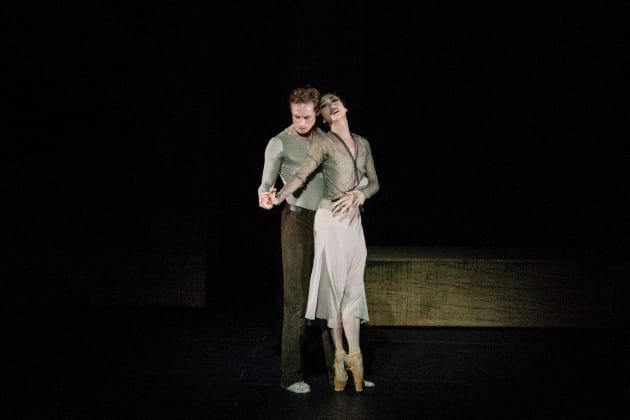 Alessandra Ferri and Frederico Bonelli in 'I now, I then' from 'Mrs Dalloway'. Photo: Darren Thomas.