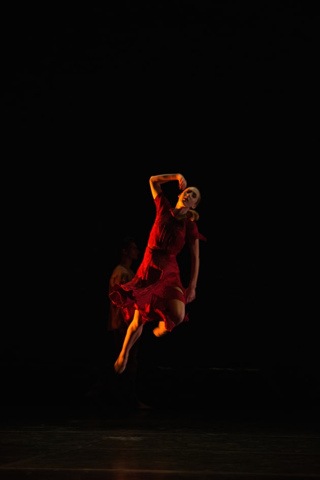 Georgia Swan in 'Ghost Dances'.
Photo DAVID KELLY