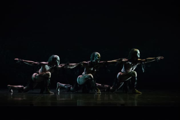 'Ghost Dances'.
Photo DAVID KELLY