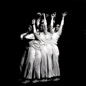 Trisha Brown's Spanish Dance (1973).  Photo: Babette Mangolte.