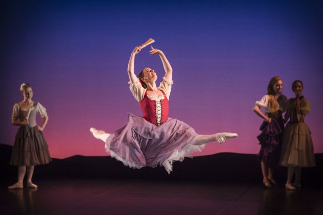 Evelyn Roberts performing in 'Quixote Suite'.
Photo: Stephen Heath.