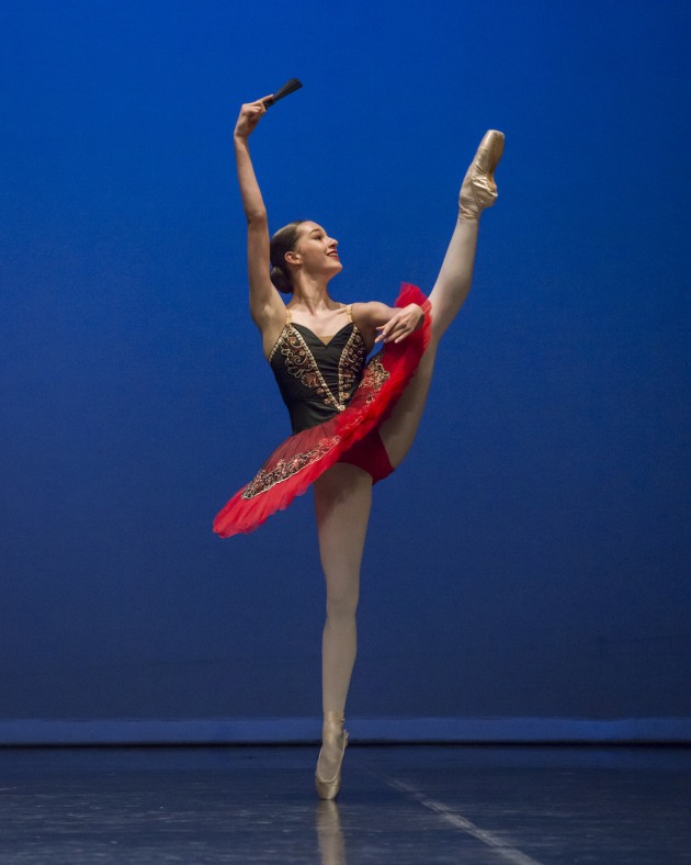 2017 A Group winner Macy Cook (then 13 yrs), now at Chilton Ballet Academy.