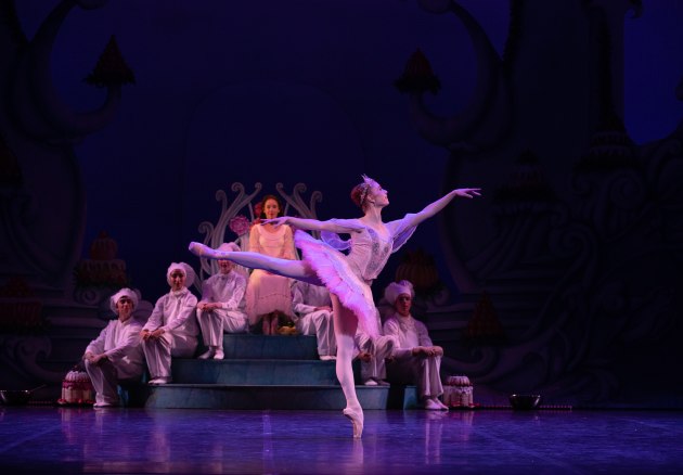 Mia Heathcote as the Sugar Plum Fairy. Photo by David Kelly