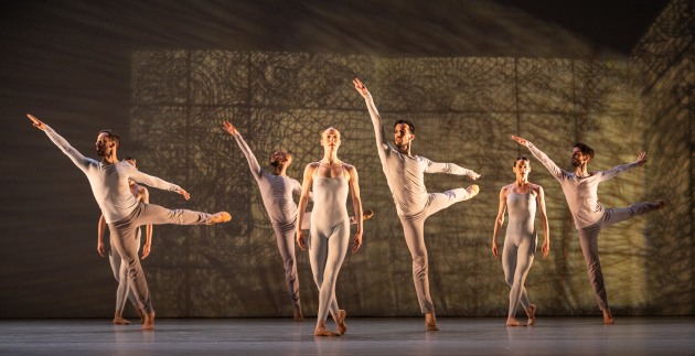 Lucinda Childs's 'Devilishly Classical, Arachnoid Fugue'.
Photo: Andrew Beveridge