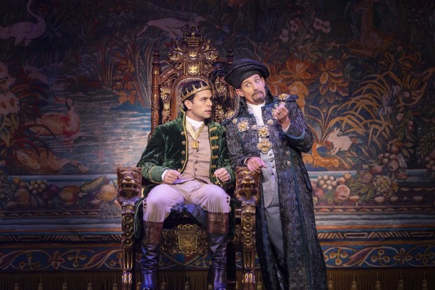 Ainsley Melham and Todd McKenney (Sebastian).
