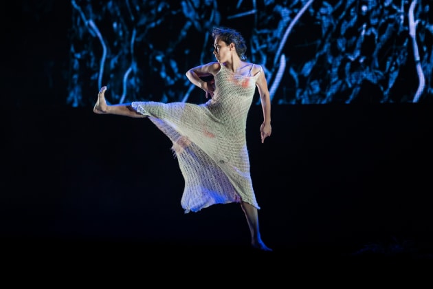 Bangarra Dance Theatre in scenes from 'Spirit'.
Photo: JACQUI MANNING