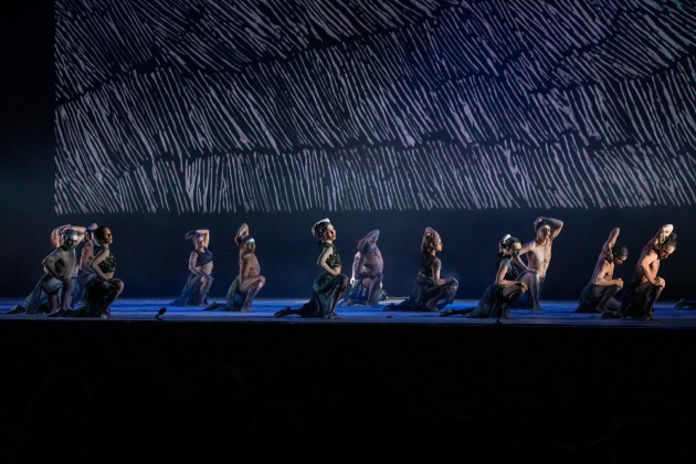 Bangarra Dance Theatre in scenes from 'Spirit'.
Photo: JACQUI MANNING