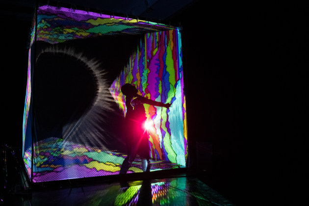 A scene from 'Beta', choreographed by Mark Haslam. Photo by Chris Symes.