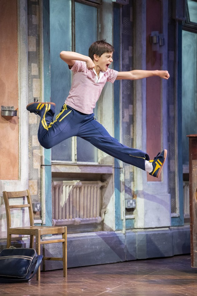 Wade Neilsen performing as Billy Elliot on opening night in Adelaide.
Photo: JAMES D MORGAN