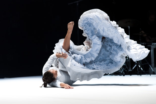 Flamenco artist Rocio Molina; photo by Simone Fratini.