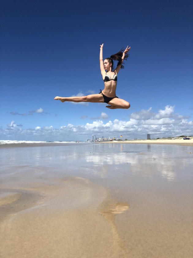 Dancer: Cambria Hunt. Photo: Kerryn Hunt.