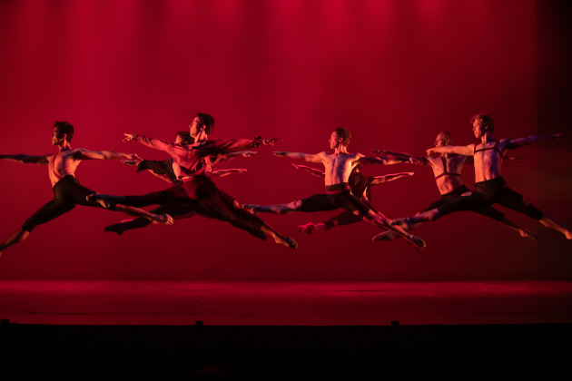 The QB cast in 'Carmina Burana'. Photo: David Kelly