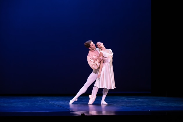 Chiara Gonzalez and Joe Chapman in Lisner's 'Larghetto'.
Photo: David Kelly