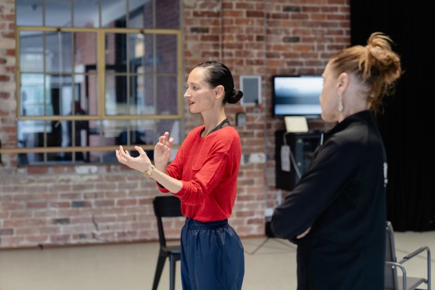 Choreographer Wubkje Kuindersma. Photo by Oscar Valdes.