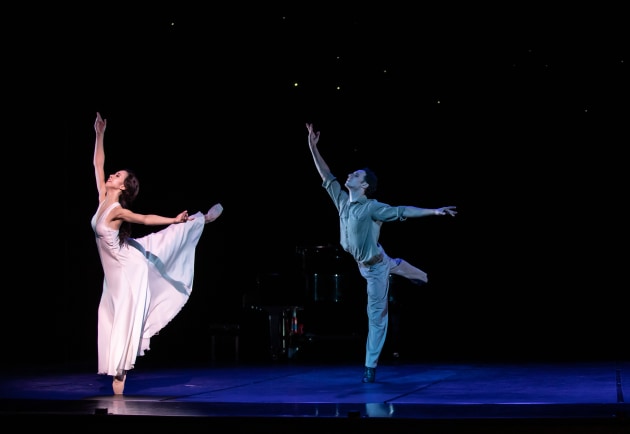 Neneka Yoshida and Camilo Ramos in Francois Klaus's 'Cloudland'. Photo: David Kelly