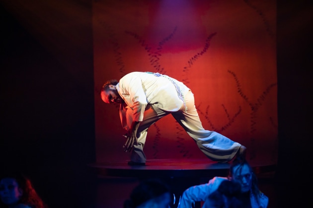 Jesse Murray in '5 Minute Call'. Photo by Daniel Boud.