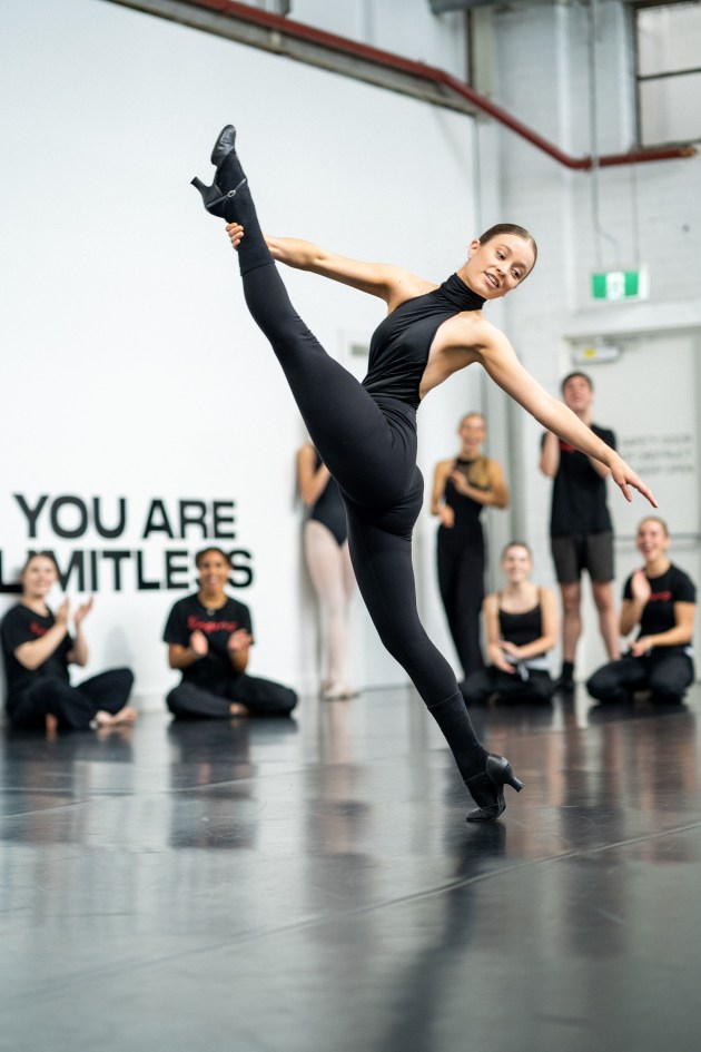 Transit Dance student Chloe Taylor. Photo: Chris Curran.