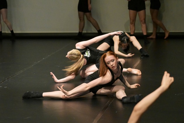 Dancers improvising at the BICDP. Photo by BWP Studios