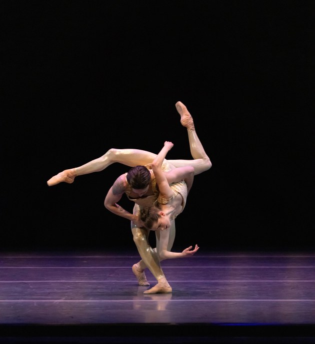 The Australian Ballet's Sharni Spencer and Joseph Caley in 'Imposter'. Photo by Rainee Lantry.