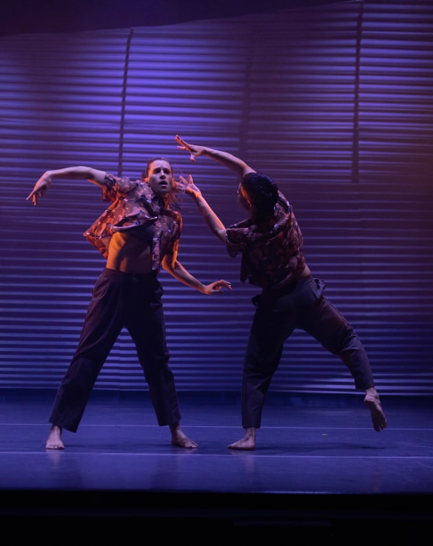Zoe Wozniak and Zahary Lopez of ADT performing 'The Third'. Photo by Rainee Lantry.