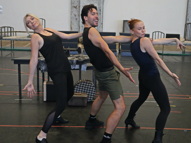 Annie Cast in Rehearsals. Photo by Shane O'Connor.