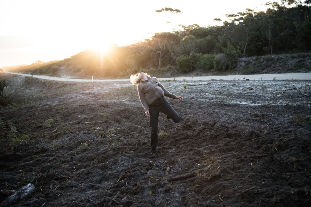 Rosalind Crisp will present 'The real time it takes . . .". Photo by Lisa Roberts.